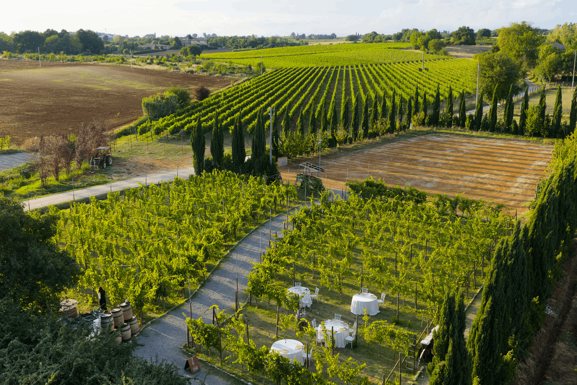 La tenuta Poggio ai Laghi